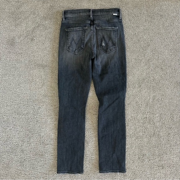 MOTHER‎ The Mid Rise Dazzler in Open Later Gray Busted Knee Size 26 - Picture 3 of 9